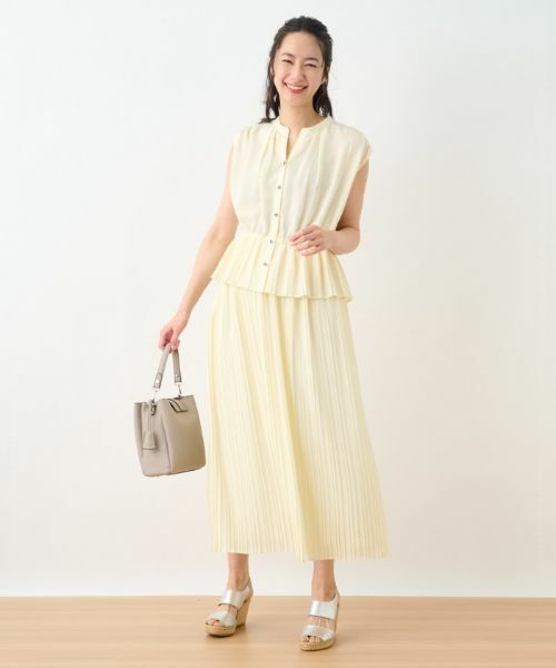 Leilian / レリアン シャツ・ブラウス | ノースリーブブラウス | 詳細17