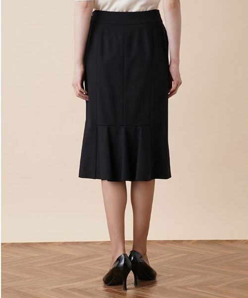 Leilian / レリアン ミニ・ひざ丈スカート | バックペプラムスカート | 詳細4