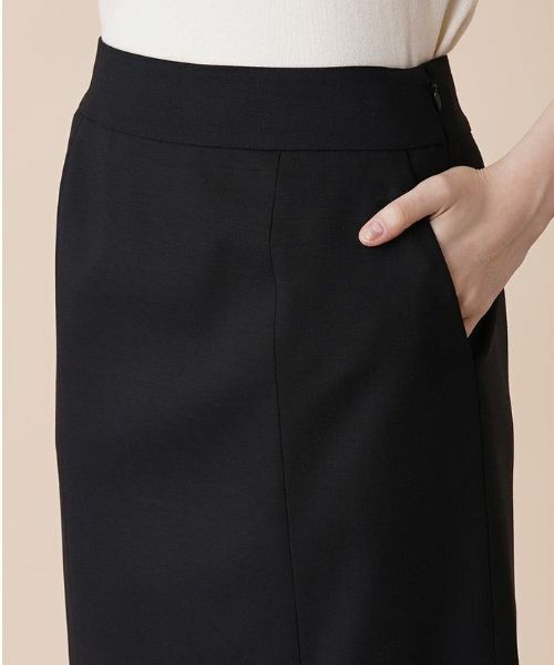 Leilian / レリアン ミニ・ひざ丈スカート | バックペプラムスカート | 詳細5