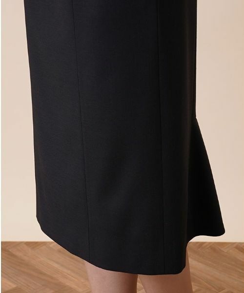 Leilian / レリアン ミニ・ひざ丈スカート | バックペプラムスカート | 詳細6