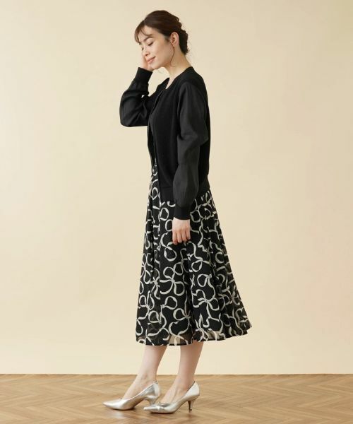 Leilian / レリアン その他アウター | 異素材切替ノーカラージャケット | 詳細13