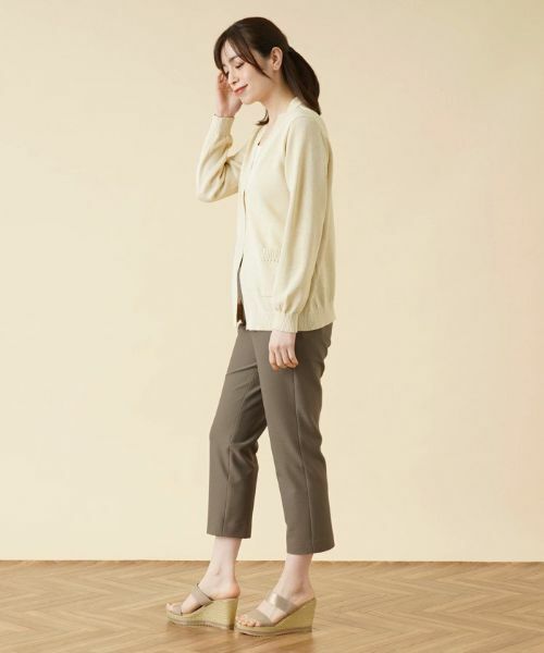 Leilian / レリアン カーディガン・ボレロ | Vネックニットカーディガン | 詳細2