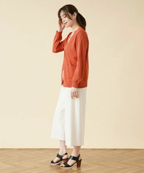 Leilian / レリアン カーディガン・ボレロ | Vネックニットカーディガン | 詳細5