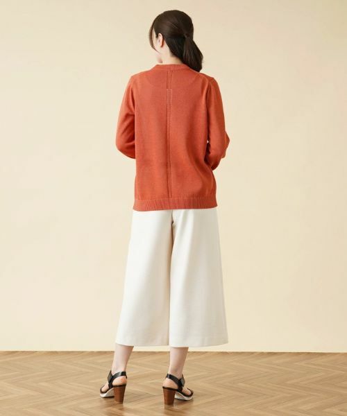 Leilian / レリアン カーディガン・ボレロ | Vネックニットカーディガン | 詳細6