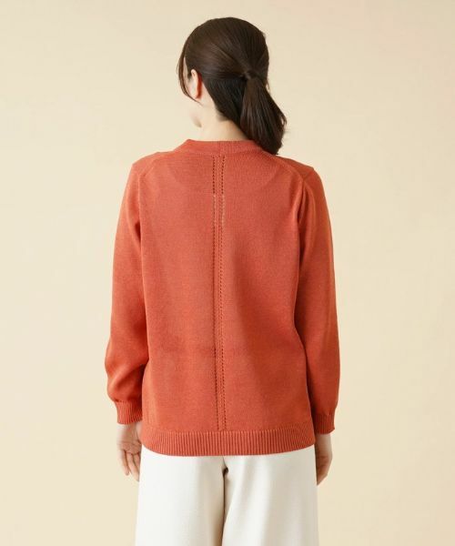 Leilian / レリアン カーディガン・ボレロ | Vネックニットカーディガン | 詳細9