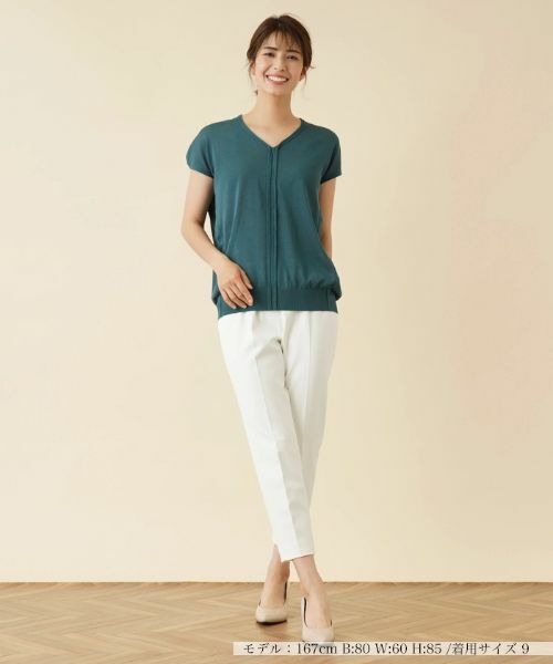 Leilian / レリアン ニット・セーター | シアーニットプルオーバー | 詳細1