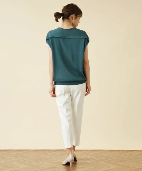 Leilian / レリアン ニット・セーター | シアーニットプルオーバー | 詳細3