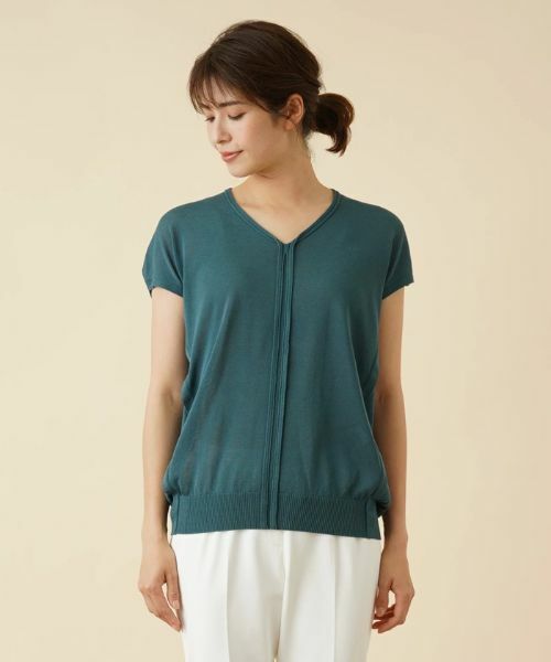 Leilian / レリアン ニット・セーター | シアーニットプルオーバー | 詳細4