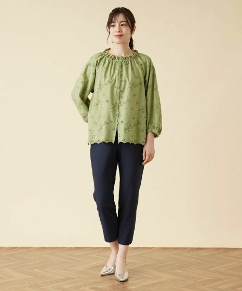 Leilian / レリアン その他パンツ | 【店頭人気】ストレッチクロップドパンツ | 詳細17