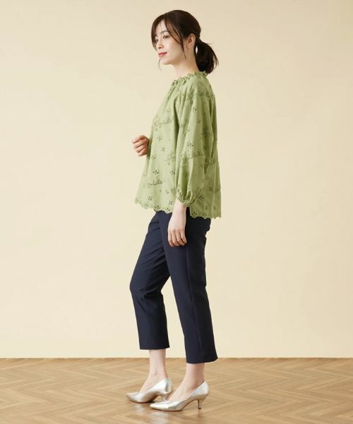 Leilian / レリアン その他パンツ | 【店頭人気】ストレッチクロップドパンツ | 詳細18