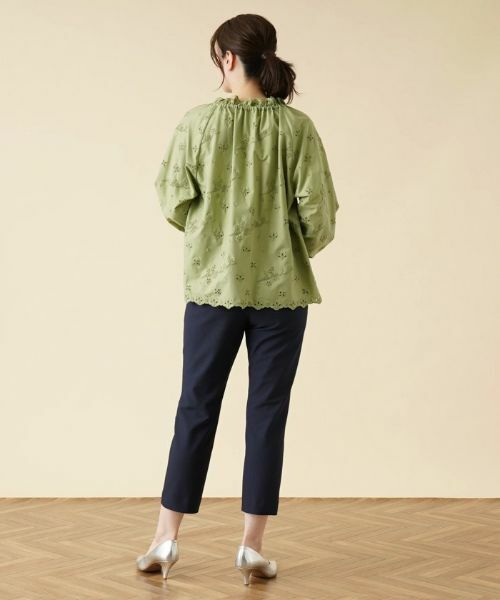 Leilian / レリアン その他パンツ | 【店頭人気】ストレッチクロップドパンツ | 詳細19