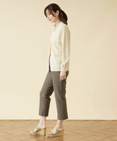 Leilian / レリアン その他パンツ | 【店頭人気】ストレッチクロップドパンツ | 詳細2