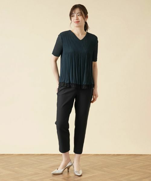 Leilian / レリアン その他パンツ | 【店頭人気】ストレッチクロップドパンツ | 詳細4