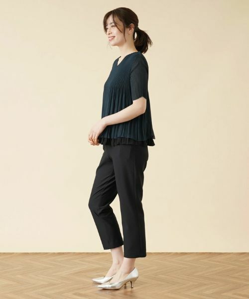 Leilian / レリアン その他パンツ | 【店頭人気】ストレッチクロップドパンツ | 詳細5