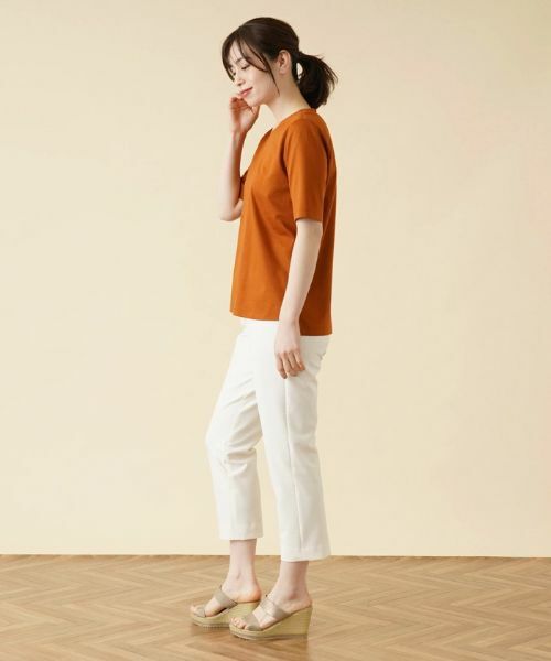 Leilian / レリアン その他パンツ | 【店頭人気】ストレッチクロップドパンツ | 詳細8