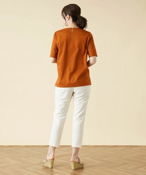 Leilian / レリアン その他パンツ | 【店頭人気】ストレッチクロップドパンツ | 詳細9