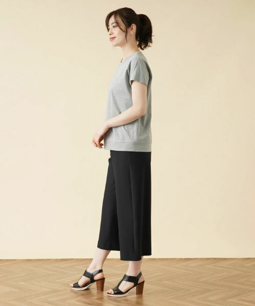 Leilian / レリアン その他パンツ | ウエストゴムガウチョパンツ | 詳細18