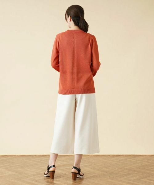 Leilian / レリアン その他パンツ | ウエストゴムガウチョパンツ | 詳細6