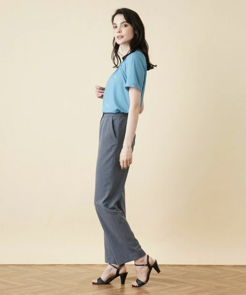 Leilian / レリアン その他パンツ | 【店頭人気】ストレートロングパンツ【ベーシック】 | 詳細2