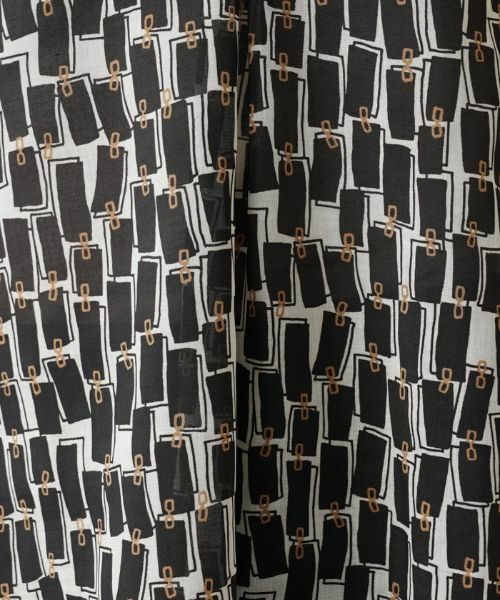 Leilian / レリアン シャツ・ブラウス | 総柄オープンカラーブラウス | 詳細15