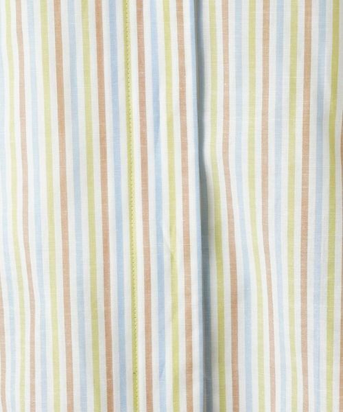 Leilian / レリアン シャツ・ブラウス | マルチストライプ比翼ブラウス | 詳細10