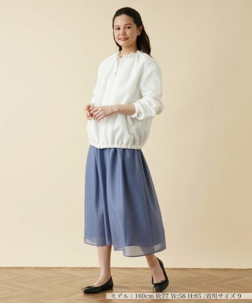 Leilian / レリアン その他アウター | レースジップアップブルゾン | 詳細1