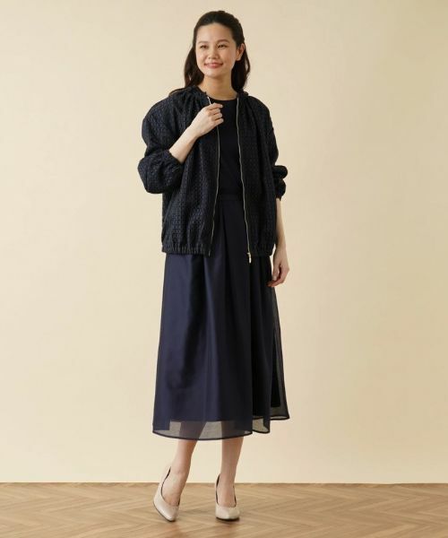 Leilian / レリアン その他アウター | レースジップアップブルゾン | 詳細12