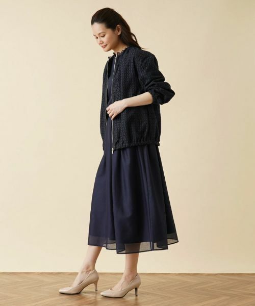 Leilian / レリアン その他アウター | レースジップアップブルゾン | 詳細13