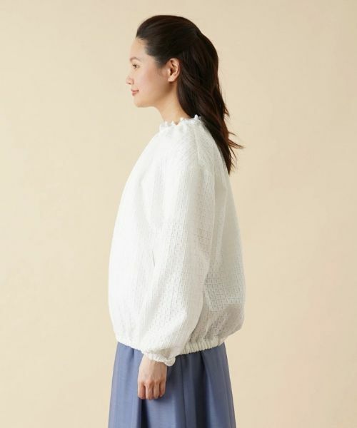 Leilian / レリアン その他アウター | レースジップアップブルゾン | 詳細5