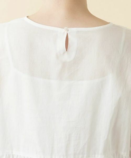 Leilian / レリアン シャツ・ブラウス | ピンタックレースチュニックブラウス | 詳細9