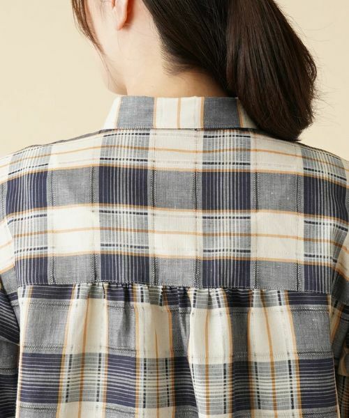 Leilian / レリアン シャツ・ブラウス | チェックチュニックブラウス | 詳細8