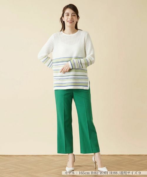 Leilian / レリアン その他パンツ | セミワイドアンクルパンツ | 詳細1