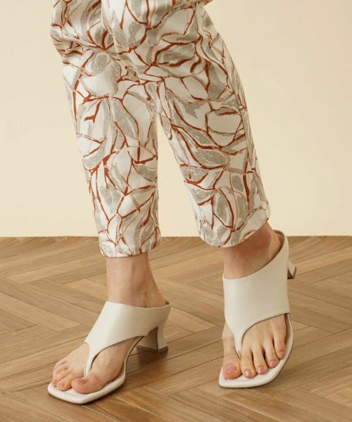 Leilian / レリアン その他パンツ | プリントアンクルパンツ | 詳細10