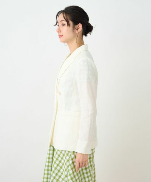 Leilian / レリアン テーラードジャケット | ダブルブレストジャケット | 詳細17