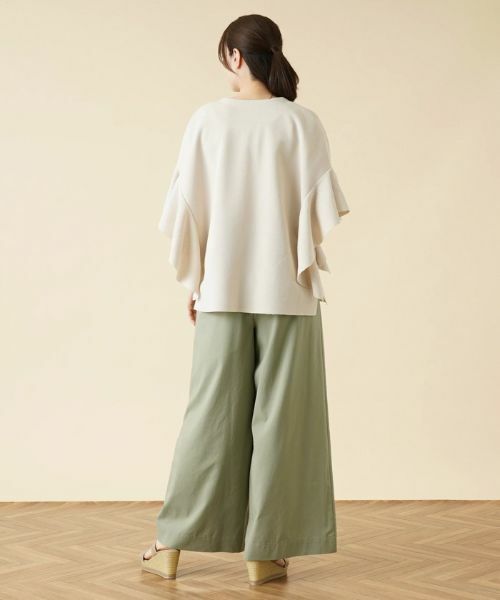 Leilian / レリアン その他パンツ | 洗えるワイドパンツ | 詳細3