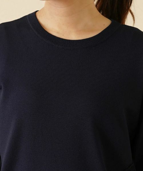Leilian / レリアン ニット・セーター | サイドモチーフクルーネックニット【Leilian：EZUMI】 | 詳細7
