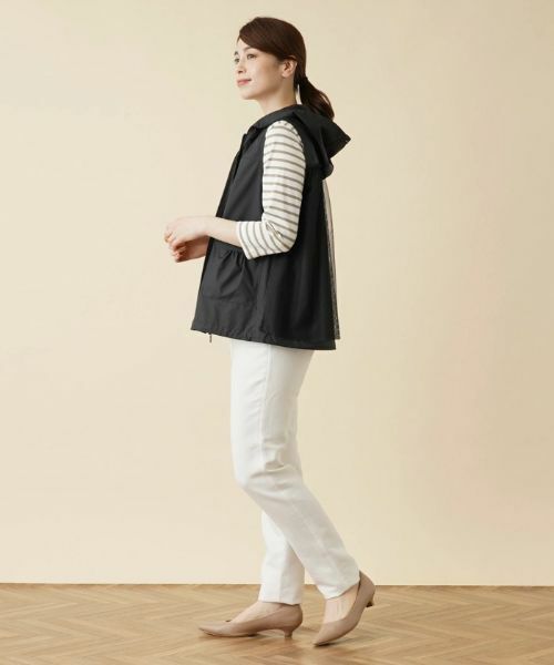 Leilian / レリアン テーラードジャケット | フーディーベスト【MUSE BY ROCHAS Premiere】 | 詳細13