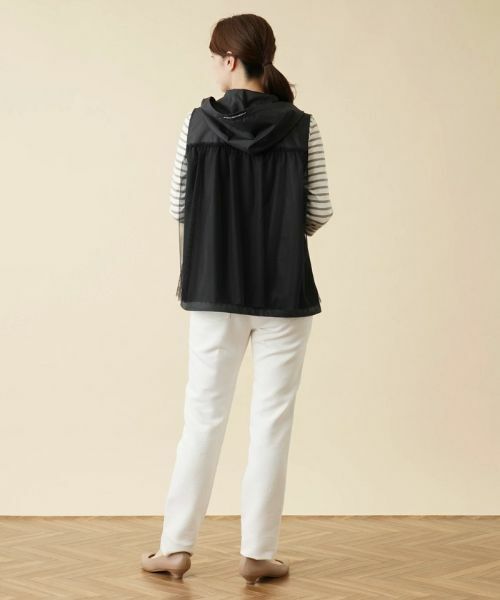 Leilian / レリアン テーラードジャケット | フーディーベスト【MUSE BY ROCHAS Premiere】 | 詳細14