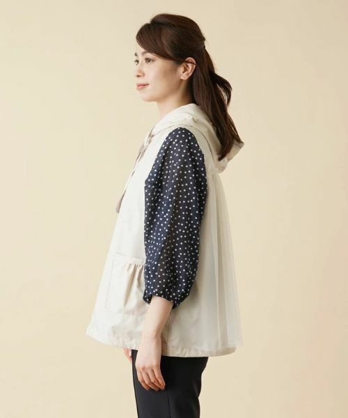 Leilian / レリアン テーラードジャケット | フーディーベスト【MUSE BY ROCHAS Premiere】 | 詳細5