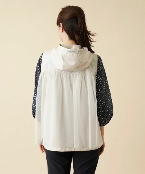 Leilian / レリアン テーラードジャケット | フーディーベスト【MUSE BY ROCHAS Premiere】 | 詳細6