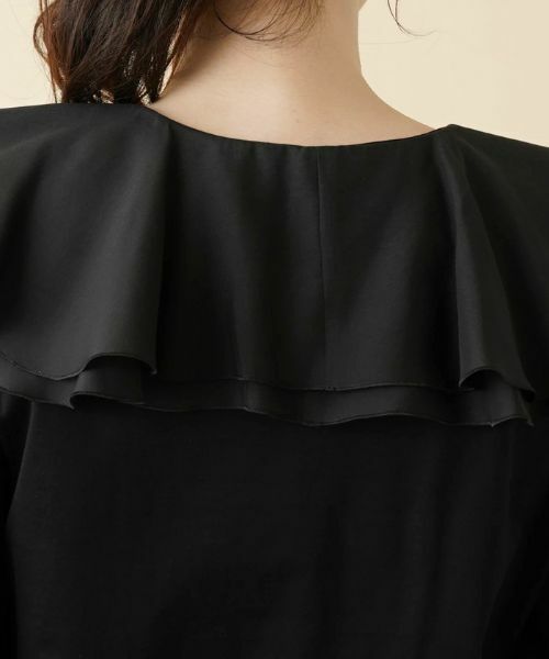 Leilian / レリアン カットソー | ラッフルフリルカットソー【MUSE BY ROCHAS Premiere】 | 詳細8