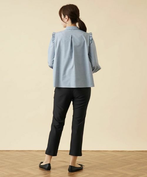 Leilian / レリアン シャツ・ブラウス | ショルダーフリルブラウス | 詳細3