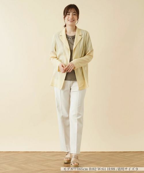 Leilian / レリアン テーラードジャケット | テーラードジャケット【ROCHAS Premiere】 | 詳細1