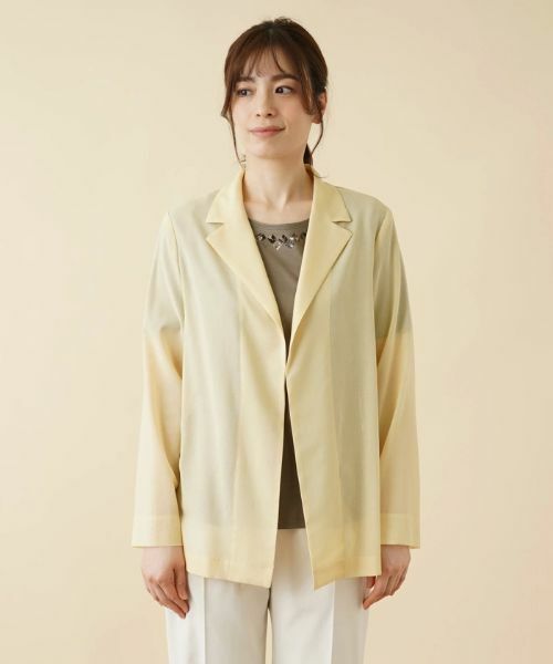 Leilian / レリアン テーラードジャケット | テーラードジャケット【ROCHAS Premiere】 | 詳細4