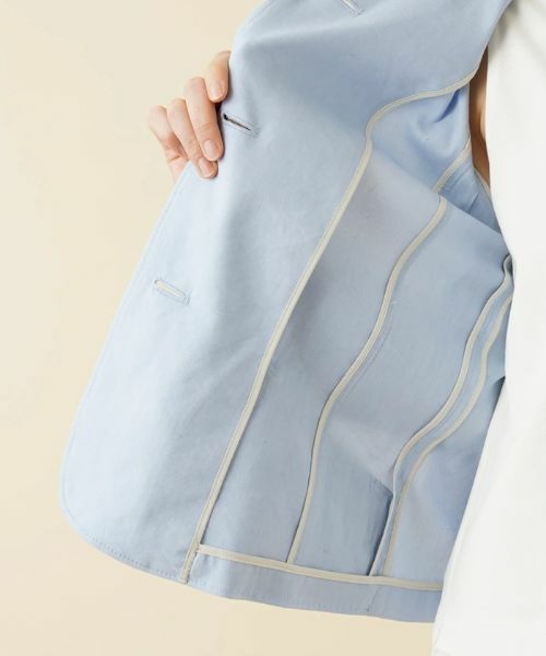 Leilian / レリアン テーラードジャケット | ワイドカラージャケット【ROCHAS Premiere】 | 詳細11