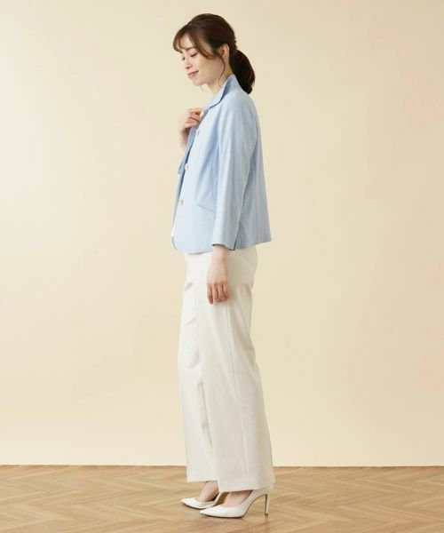 Leilian / レリアン テーラードジャケット | ワイドカラージャケット【ROCHAS Premiere】 | 詳細2