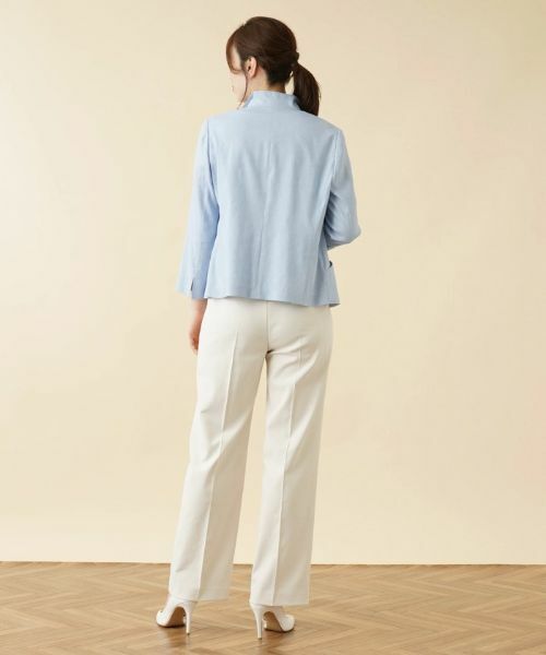 Leilian / レリアン テーラードジャケット | ワイドカラージャケット【ROCHAS Premiere】 | 詳細3