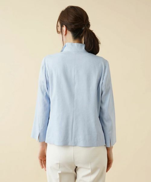 Leilian / レリアン テーラードジャケット | ワイドカラージャケット【ROCHAS Premiere】 | 詳細6
