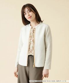 楽天市場】[ Lupilien ] 中綿 ノーカラー ロング コート