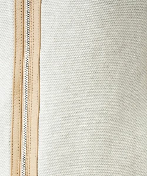 Leilian / レリアン テーラードジャケット | 異素材切替ジップジャケット【ROCHAS Premiere】 | 詳細11